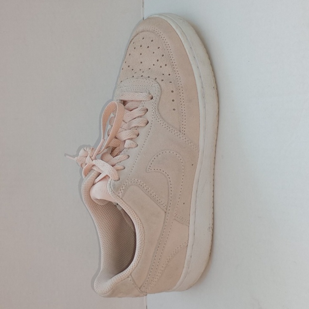 Size 8 Nike Court Vision Low 'Orange Pearl' DH0253-800 Suede Sneakers